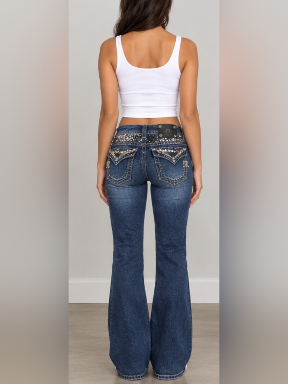 Vintage Miss Me Boot Cut Jeans